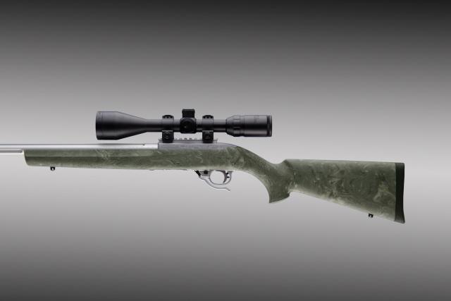 Hogue Ruger 10-22 Ghillie Green OverMolded Varminter Stock