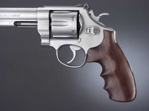 Hogue S&W N-Frame Round Grip - Pau Ferro Exotic Wood