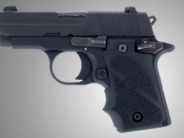 Hogue Finger Groove Rubber Grip for Sig Sauer P238