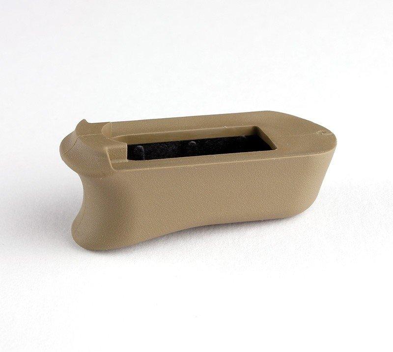 Extended Rubber Magazine Base Pad for Kimber Micro 9 Flat Dark Earth