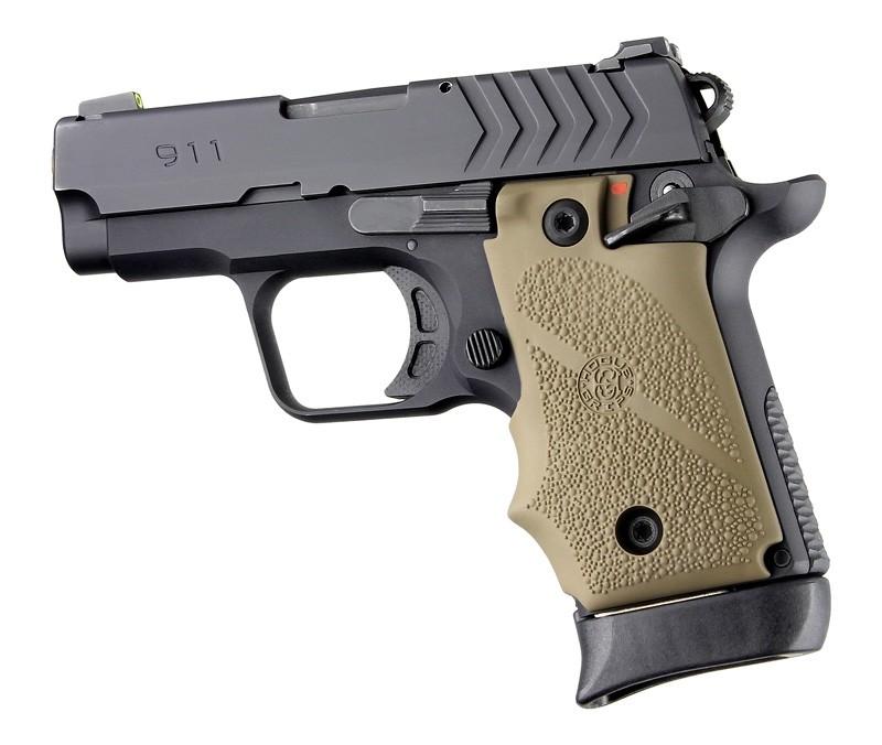 Hogue Springfield Armory 911 .380 Ambidextrous Safety Grip FDE