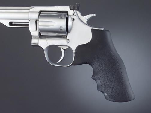 Hogue Rubber Mono Grip for Dan Wesson Revolver Frame Ambi Design