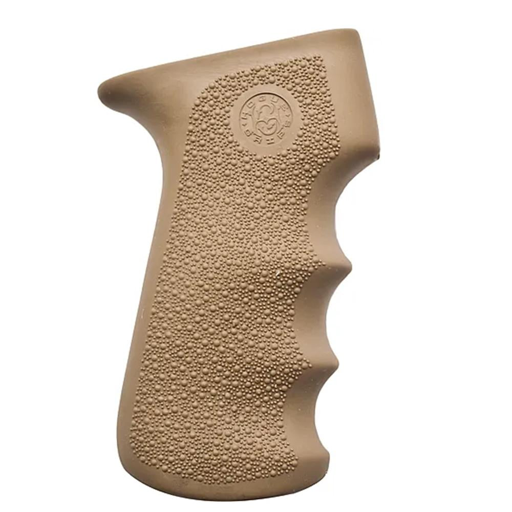 Hogue AK-47/AK-74 Desert Tan Rubber Pistol Grip with Finger Grooves