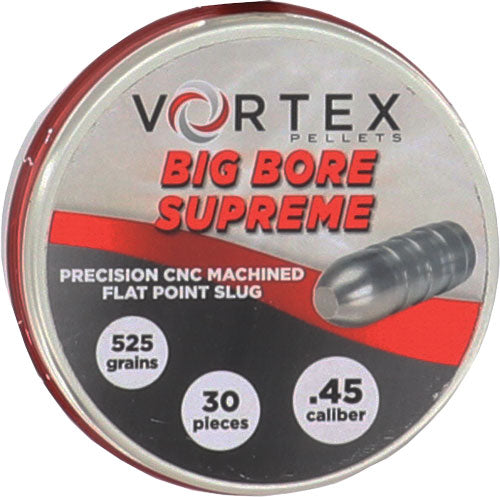Hatsan Big Bore Supreme .45 Cal 525 Grain Flat Point Air Pellets 30 Per Tin