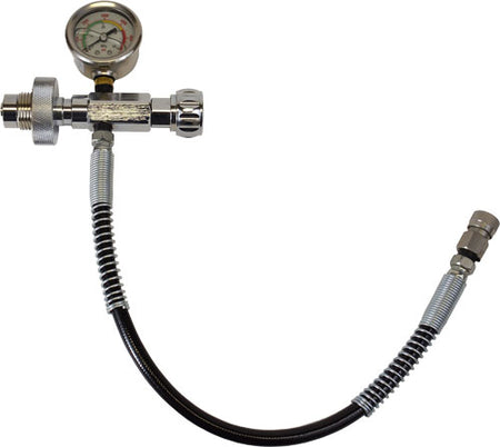 Hatsan TactAir PCP Fill Kit DIN Connection Oil-Filled Pressure Gauge