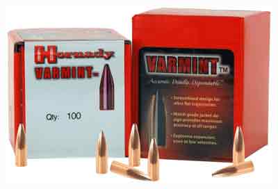 Hornady Traditional Varmint 22 Cal .224 45gr Hollow Point Bullets 100/Box