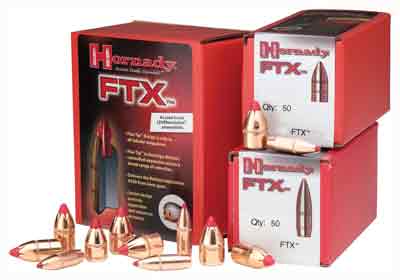 Hornady .338 Cal 200gr FTX Bullets 100ct