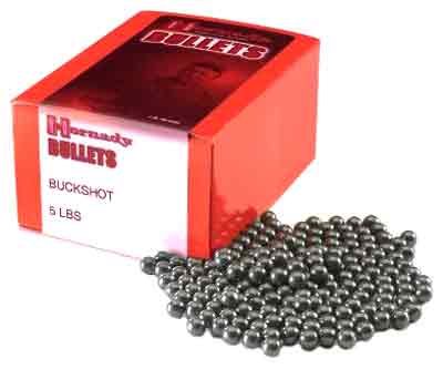 Hornady Lead #4 Buckshot .240" Diameter 5 lb Box