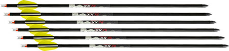 Wicked Ridge XX75 20-Inch Aluminum Crossbow Bolts Alpha Nock 6 Count