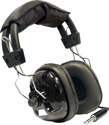 Bounty Hunter Metal Detector Stereo Headphones with 1/8 Inch Jack and Adapter