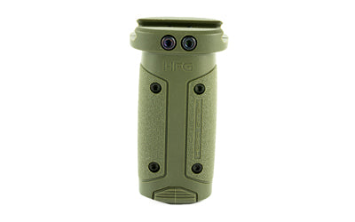 Hera USA HFG AR-15 Forward Grip with Internal Compartment, Picatinny Rail, Reinforced Polymer, OD Green 11.09.03