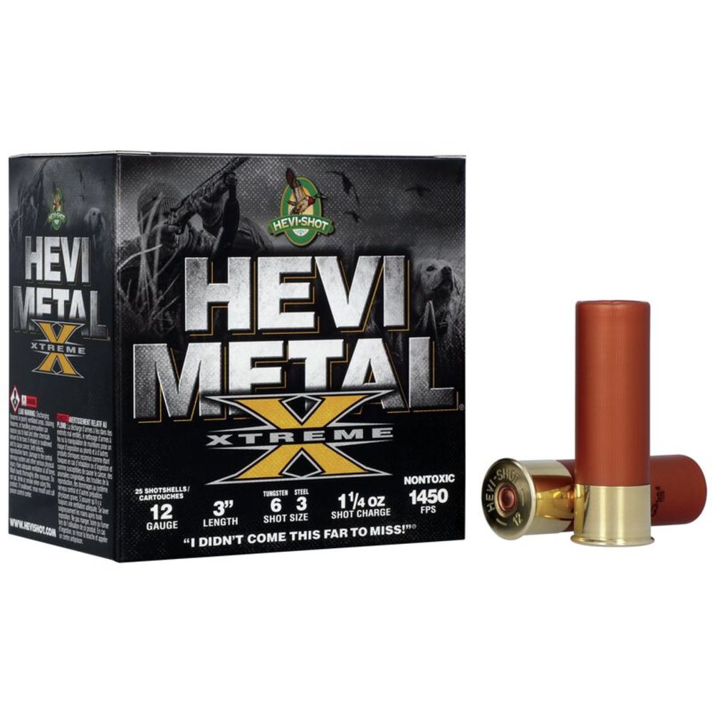 HEVI-Shot HS38126 HEVI-Metal Extreme 12 Gauge 3 1-1/4oz  1450 fps