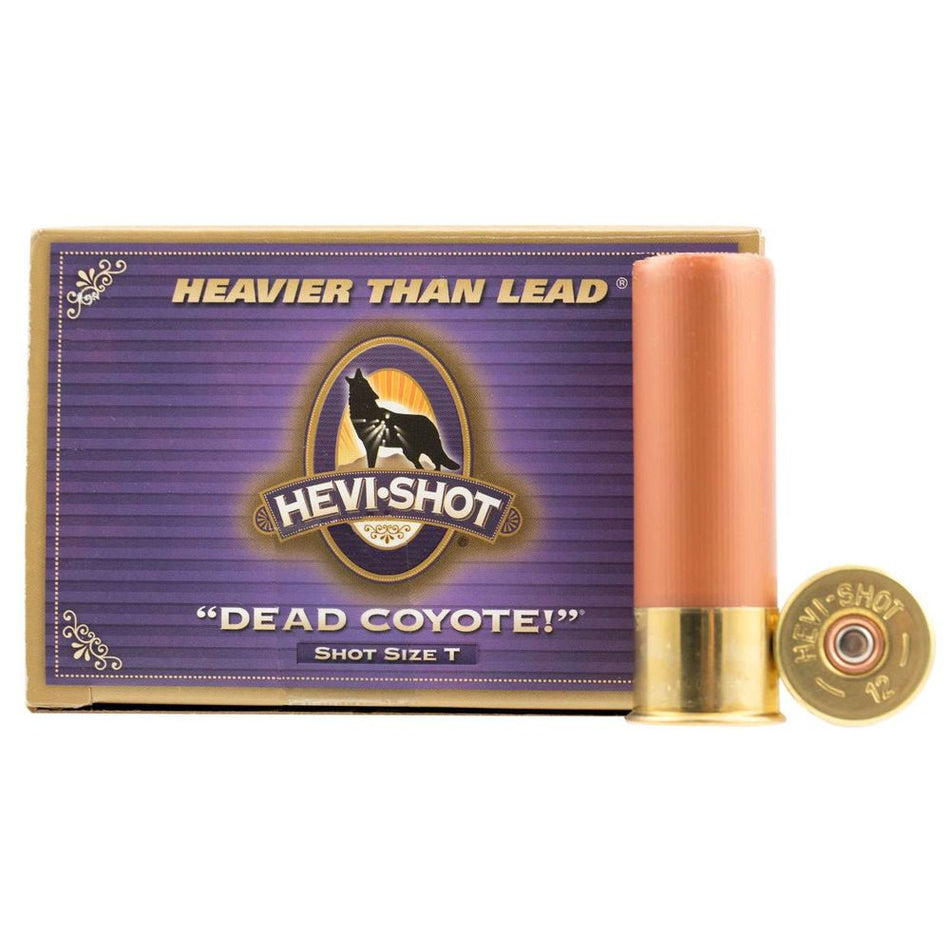 HEVI-Shot HS43030 Dead Coyote Varmint 12 Gauge 3 1-1/2oz #T 1300 fps