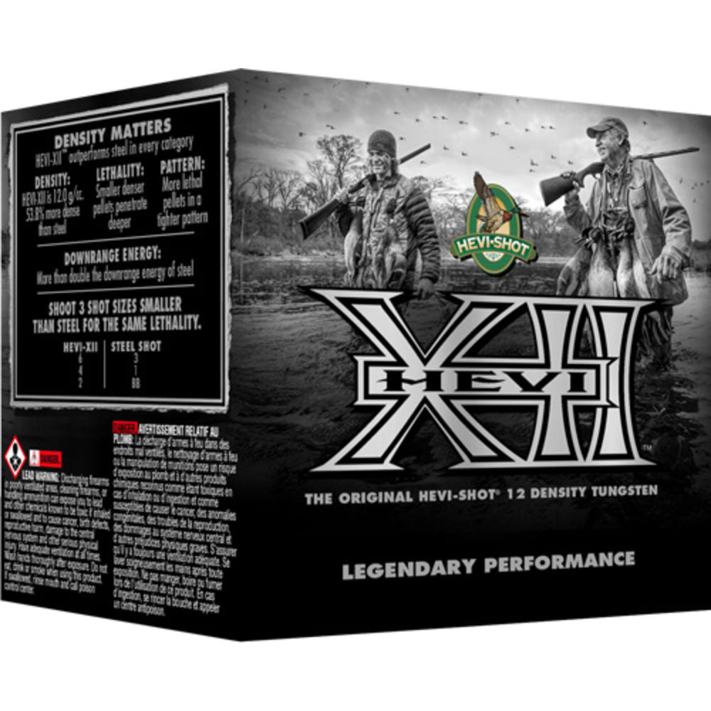 HEVI-Shot HEVI-XII Shotgun Ammo 12 Gauge 3 in 1-1/8 oz #6