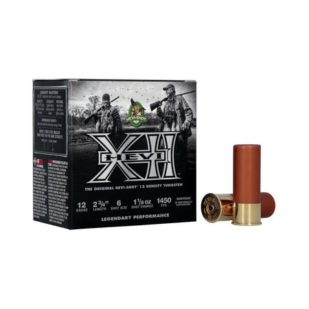 HEVI-Shot HS51316 HEVI-XII Waterfowl 12 Gauge 2-3/4 1-1/8oz #6 1450 fps