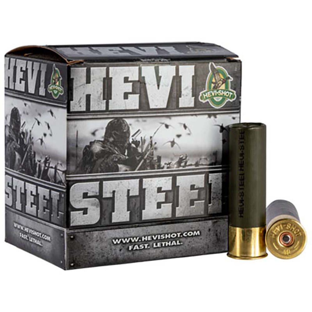 HEVI-Shot HEVI-Steel Shotgun Ammo 12 Gauge 3 in 1-1/4 oz BBB