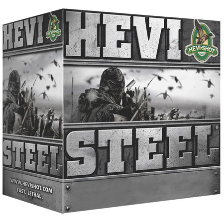 HEVI-Shot HS61223 HEVI-Steel Waterfowl 12 Gauge 2-3/4 1-1/8oz #3 1500 fps