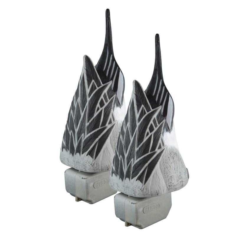 Higdon Magnum Foam Filled Pintail Duck Butt Drake Decoys 2-Pack