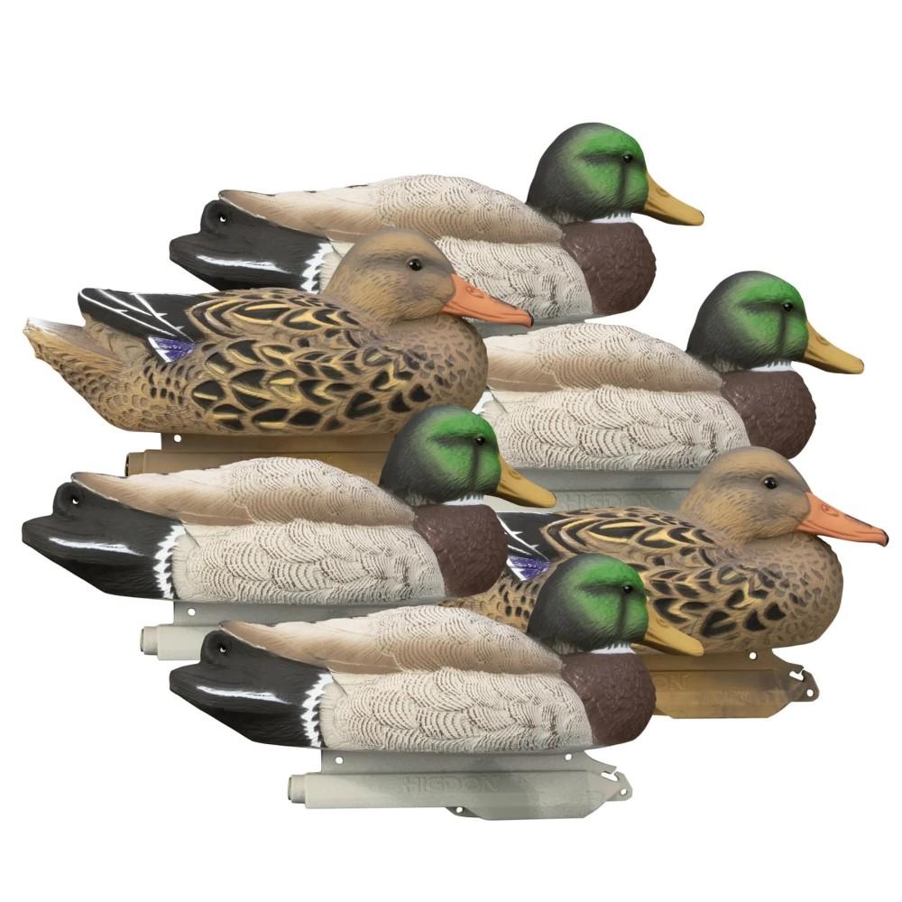 Higdon Standard Mallard Floating Duck Decoy Filler Pack 6ct Regular Size