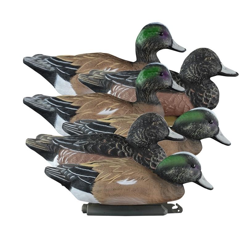 Higdon Standard Widgeon 6pk Foam Filled Duck Decoys – Weighted Keel