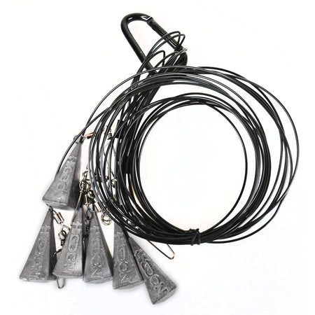 Higdon Battleship Rig 54" 6 oz Weight Nylon Non-Tangle 6-Pack