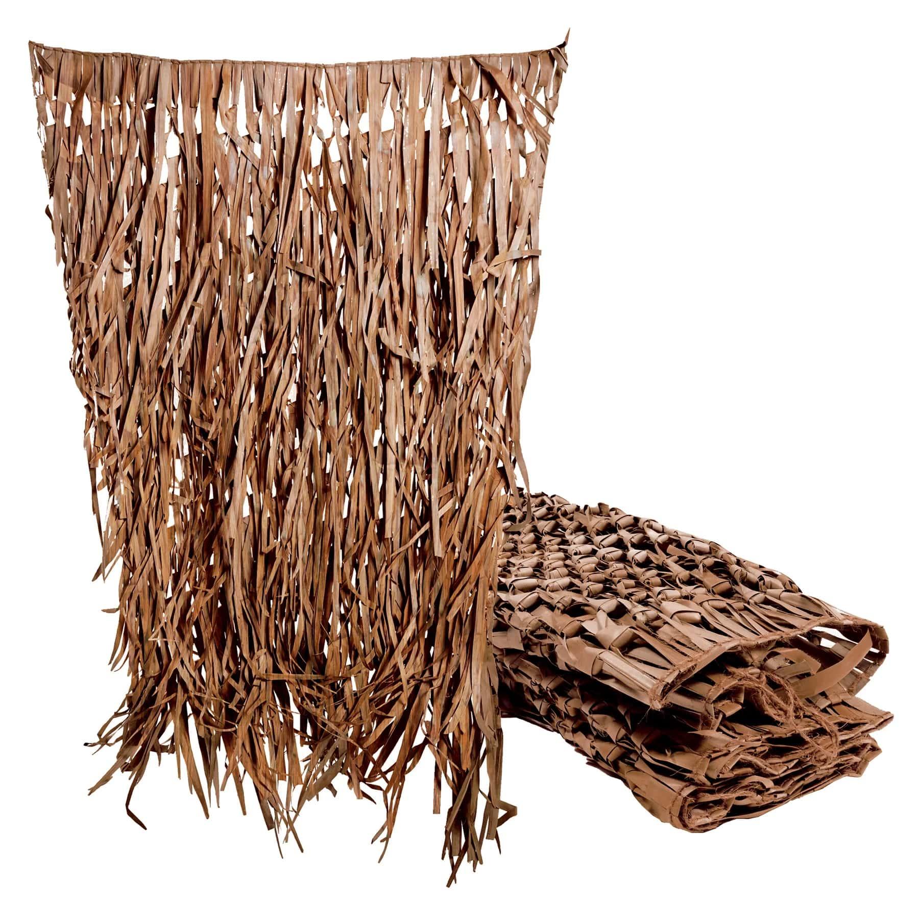 Higdon Blind Grass 4x5 Foot Mud Colored Natural Cover Sheets 4-Count