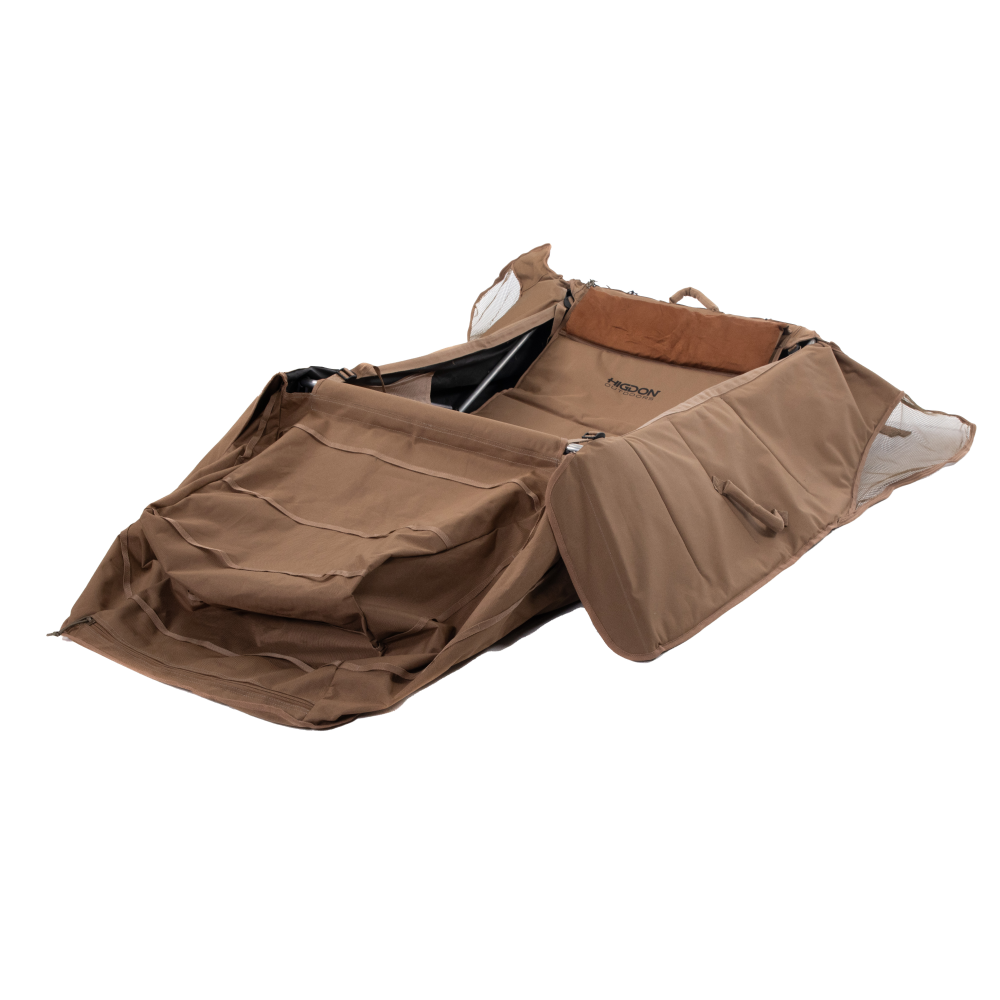 Higdon Quick Draw Waterfowl Layout Hunting Blind Dirt Camo