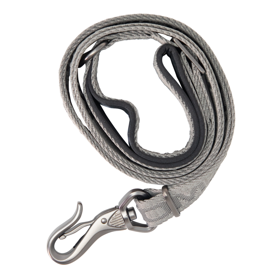 MoMarsh Adjustable Dog Leash Gun Metal Grey 47-72 Inch