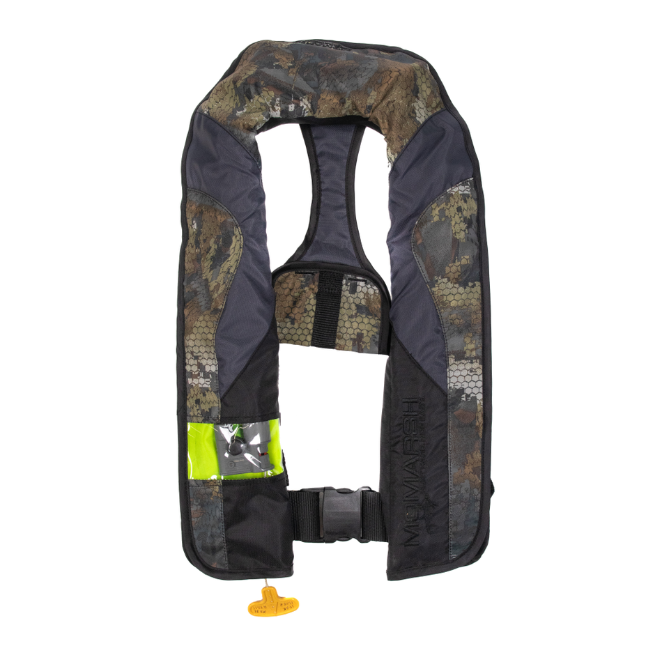 Higdon LifeLine Auto PFD 33g US Coast Guard Type II Optifade Timber