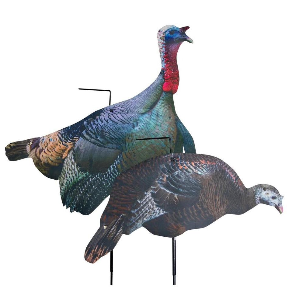 Higdon Flex Lightweight Turkey Decoy Combo Tom Hen Silhouette
