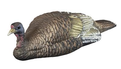 Higdon Outdoors Hard Body Laydown Hen Turkey Decoy with Decoy Bag