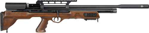 Hatsan BullBoss .25 PCP 1000fps Wood/Black Air Rifle 2-Magazine Set