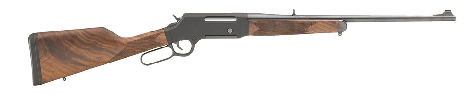 Henry H014S223 Long Ranger Full Size 223 Rem 5+1 20" Blued Steel Barrel, Black Hard Coat Anodized Steel Receiver, American Walnut Stock Right Hand