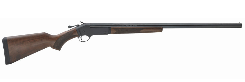 Henry H01520 Single Shot 20 Gauge with 26" Barrel, 3" Chamber, 1rd Capacity, Blued Steel Finish & American Walnut Stock Right Hand (Full Size)