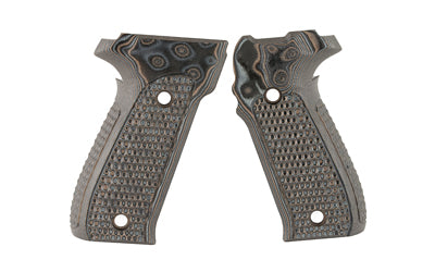 Hogue G10 Piranha Grip Set for Sig P226 DA/SA and DAK Models, Black/Gray G-Mascus 26137-BLKGRY