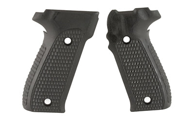 Hogue Sig P226 Piranha G10 Grip Set, Black Finish, Fits DA/SA and DAK 26139