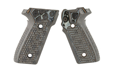 Hogue Sig P229/P228 Piranha G10 Grip Set, G-Mascus Black/Gray Pattern 28137-BLKGRY