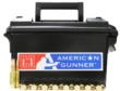 Hornady American Gunner Plastic Can 6.5mm Creedmoor 140 Gr BTHP