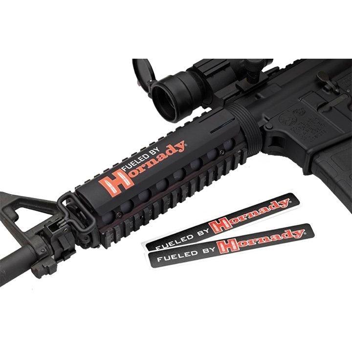 Hornady "Fueled By Hornady" 2-Piece Picatinny Rail Cover Set with Stickers