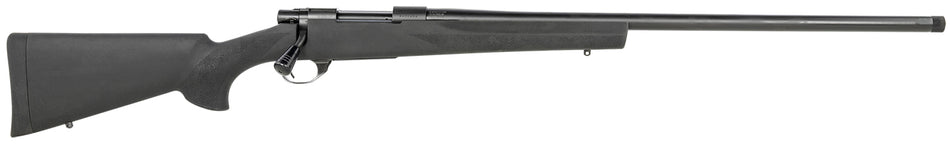 Howa HGR25CRHBB 1500 Hogue 25 Creedmoor 5+1 24" Matte Black Threaded Steel Barrel, Drilled & Tapped Receiver, Black Hogue OverMolded Synthetic Stock, Right Hand