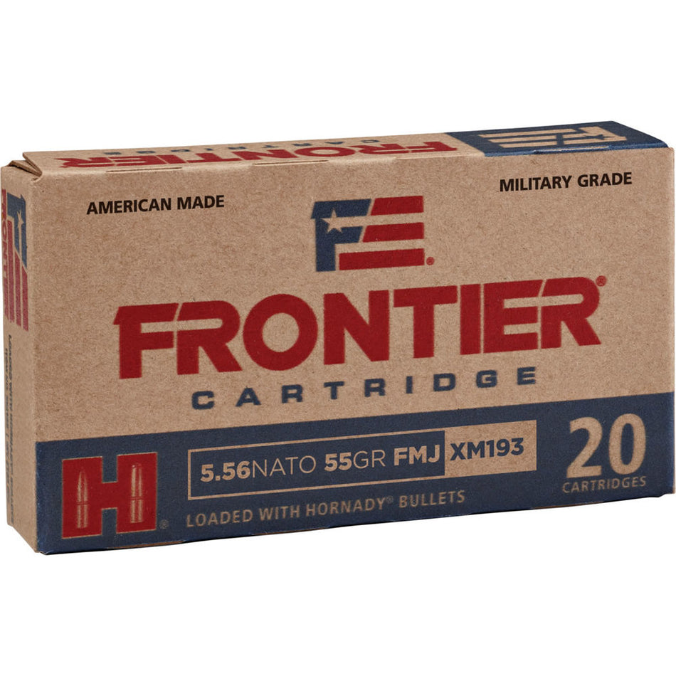 Hornady Frontier Cartridge .223 Remington 55 grain Hollow Point Match ammunition
