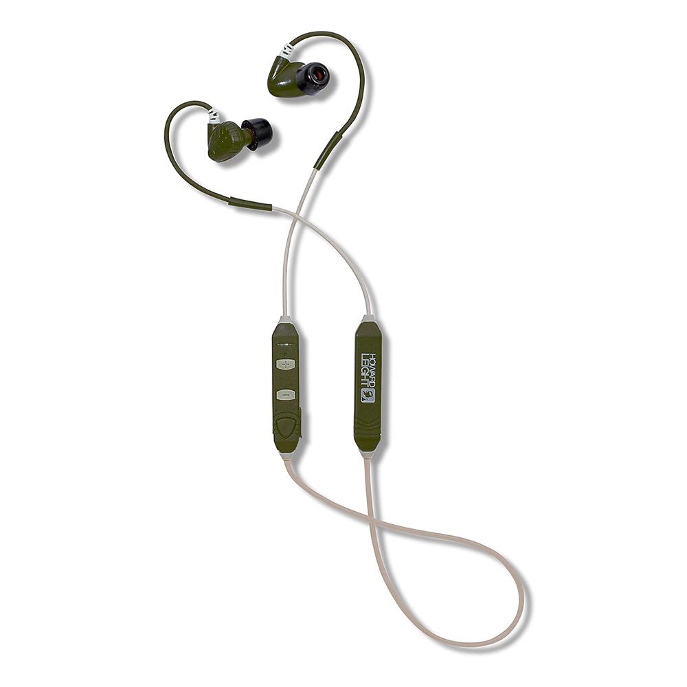 Howard Leight Impact In-Ear Digital Hear-Through Earbuds 29dB OD Green