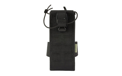 HSGI Gen 2 TACO Large Radio Pouch, Fits PRC-148/152/163 and MPU5, MOLLE/Belt, Black 24RD02BK