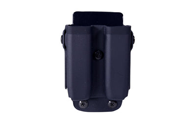 HSGI Uniform Line Kydex Dual Pistol Magazine Pouch, Size 2, Belt Mounted, Black 42P212BK