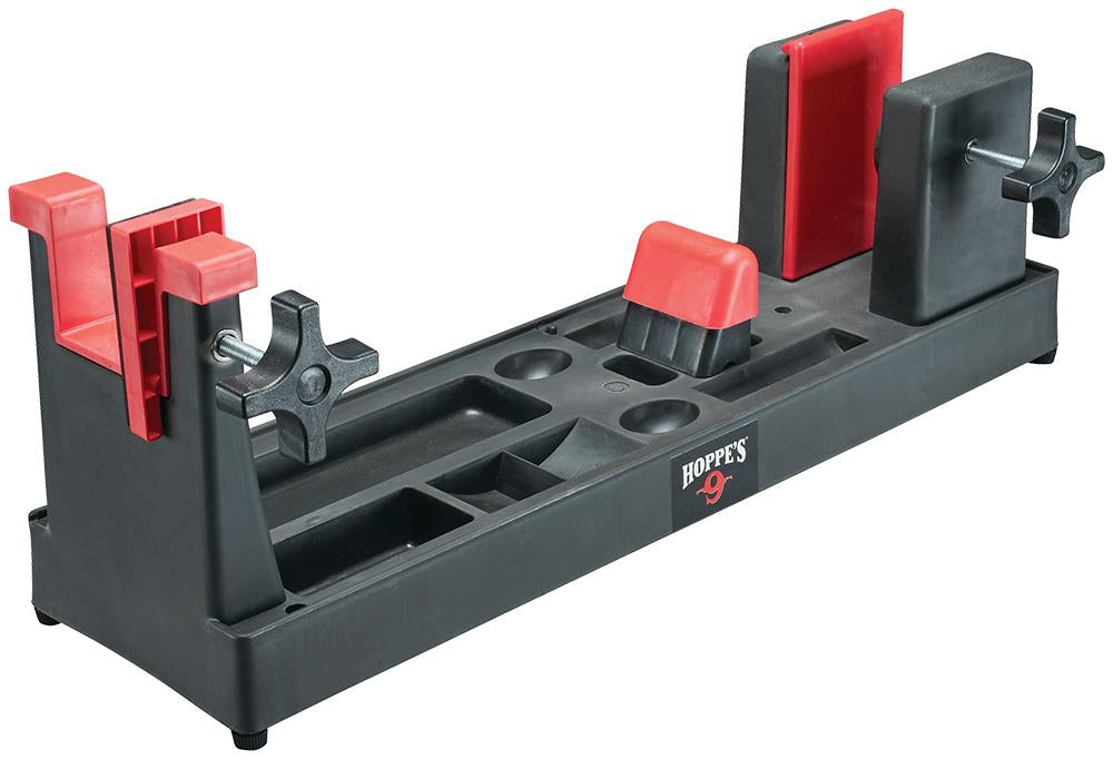Hoppe's Chemical-Resistant Polymer Gun Vise No-Scratch Dual Lock - Grey