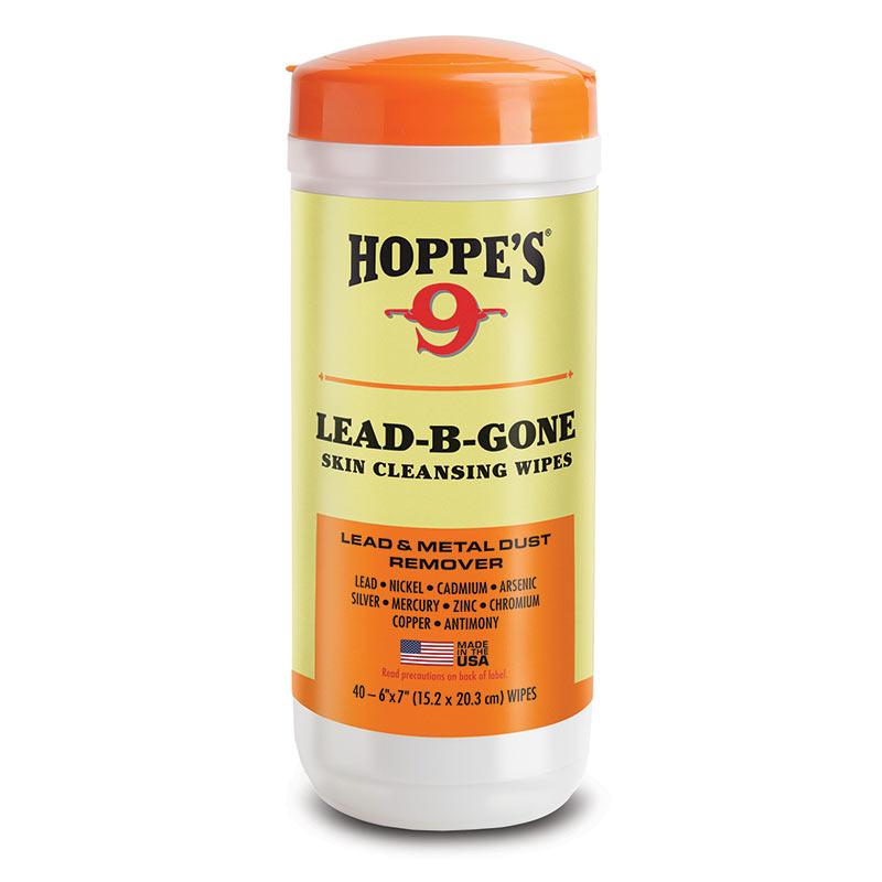 Hoppes Lead-B-Gone 40-Count Disposable Cleansing Wipes with Aloe