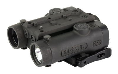 Holosun LE420-GR Aluminum Multi-Laser Device, 600 Lumen Flashlight, Green & IR Laser, IR Illuminator Focus Adj., Remote Switch, IP67
