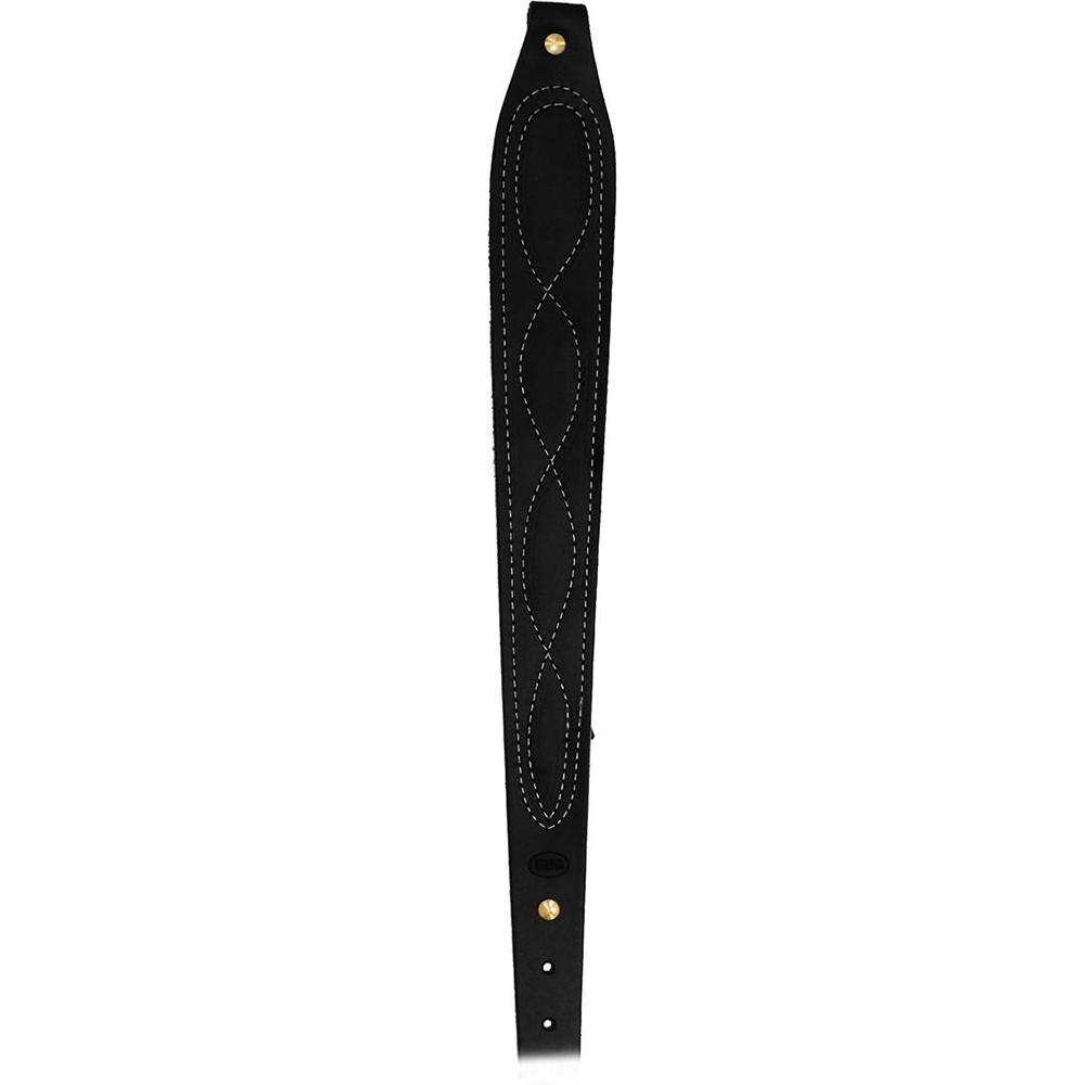 Hunter Figure Eight Cobra Rifle Sling with Suede Lining Black