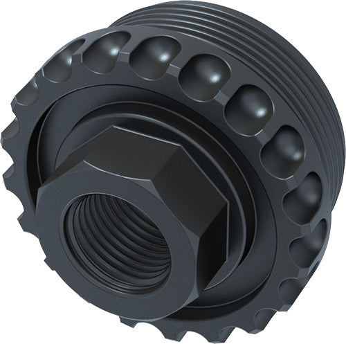 LANTAC ADC 1/2-28 Titanium Direct Thread Muzzle Hub