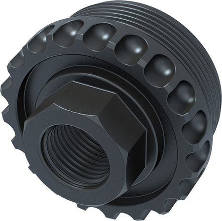 LANTAC ADC 1/2-28 Titanium Direct Thread Muzzle Hub